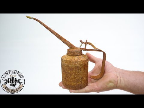 Junk 1967 Wesco Oil Can Restoration