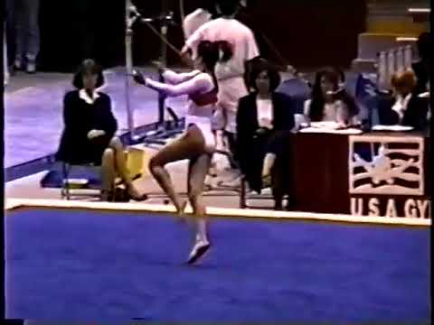 AA 1991 US Championships   Chelle Stack FX