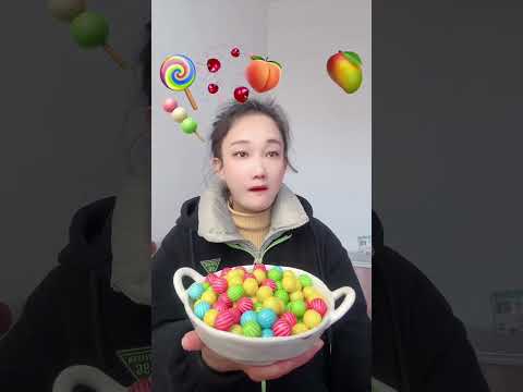 The challenge of eating emoticon pack with gourmet girl #221