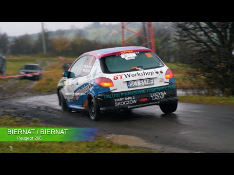 Marcin BIERNAT / Alicja BIERNAT - Peugeot 206 | Rajd Cieszyńska Barbórka 2023
