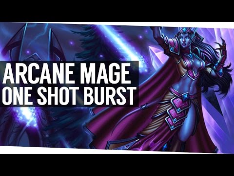 Patch 7.1.5 Arcane Mage One Shot Burst - World of Warcraft Legion