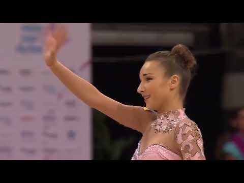 Viktoria Mazur hoop music and performance 2015 World Championships AA