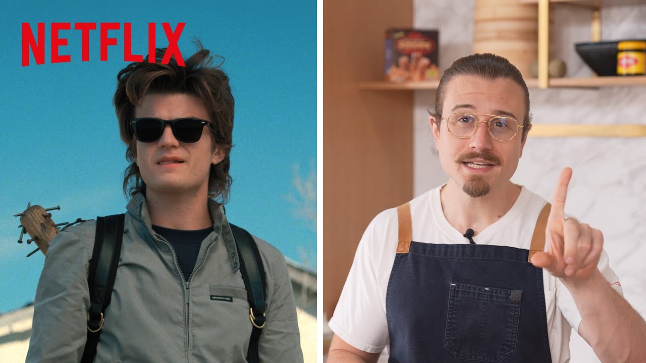 Josh Weissman Makes A Sundae for Steve Harrington | Stranger Things | Netflix