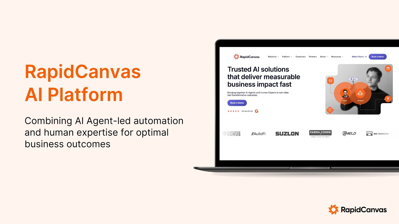 RapidCanvas AI Platform: Merging Expertise with Automation for Superior Results