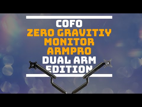 COFO Zero Gravity Monitor Arm Pro (Dual Arm) Review – Next-Level Desk Setup!