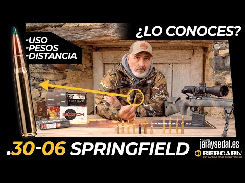 💥 THIS IS THE .30-06 CALIBER, THE MOST USED FOR HUNTING IN SPAIN.
