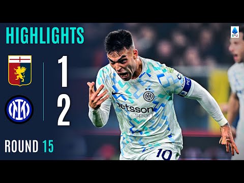 GENOA-INTER 1-2 | HIGHLIGHTS | Bisseck and Lautaro send Inter back on top | SERIE A 2025/26