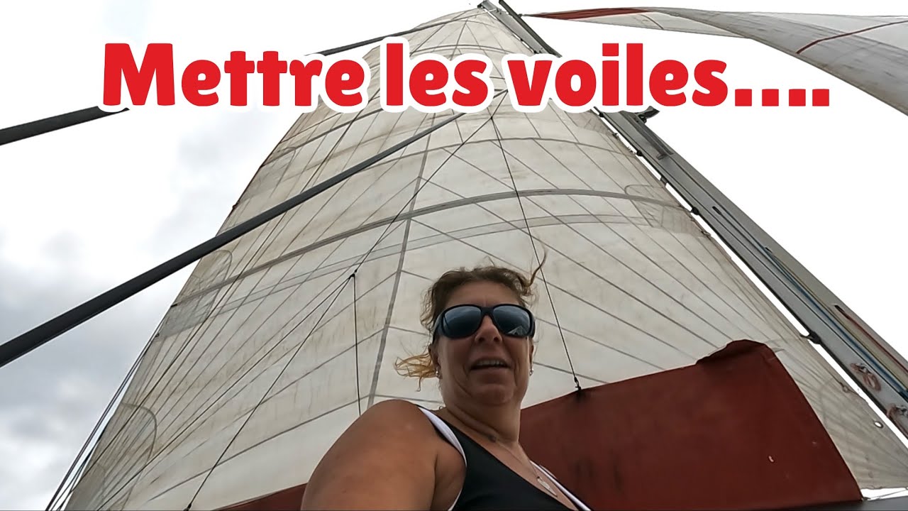 #32 First time out with our catamaran sails
