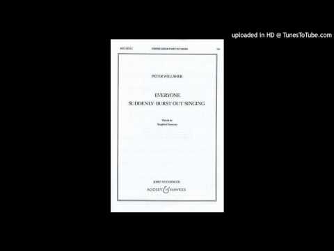 Everyone Suddenly Burst Out Singing