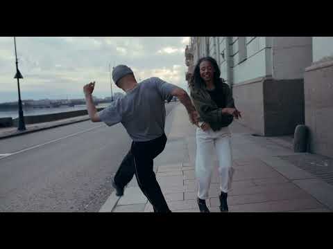 Woman dancing outdoors in slow motion! - Free stock video to use with credit given