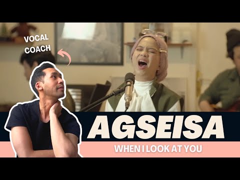 EAL Vocal Coach Reacts & Analyses | AGSEISA x WHEN I LOOK AT YOU |