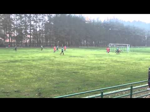 Widok Skierniewice - Olimpic Słupia  7:0 (07.11.2015 , gol nr 3)
