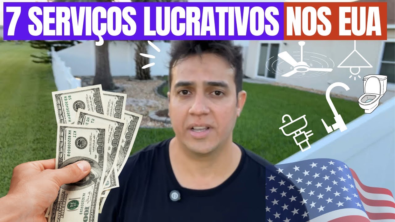 7 TRABALHOS FÁCEIS E LUCRATIVOS NOS EUA - SERVIÇOS HANDYMAN