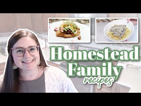 YOU WILL LOVE THESE HOMESTEAD FAMILY RECIPES! | EASY RECIPES | KIRSTI PICKENS Homestead Kitchen