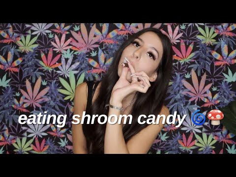 EATING MAGIC MUSHROOM CHOCOLATE BAR 🍄 *DON'T TRY THIS AT HOME*