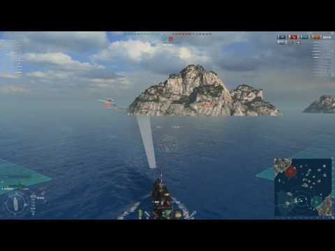 World of Warships Tier6 Ognevoi Gameplay - Trying Out the Gunboat Playstyle