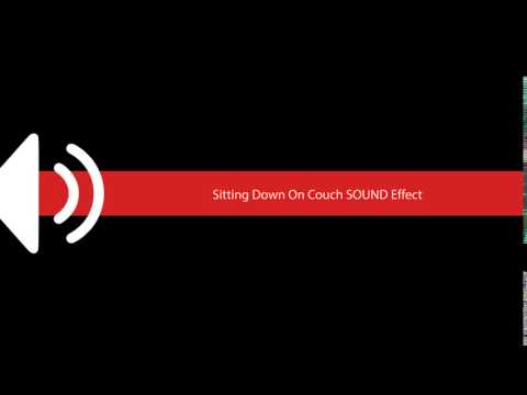 Sitting Down On Couch SOUND Effect