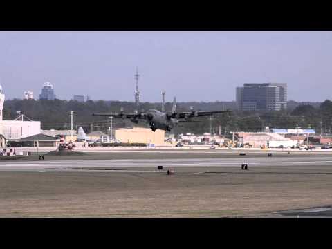 94 Airlift Wing C-130H Departs Dobbins Air Reserve Base