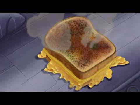 Stitch: The Movie: Reuben's grilled cheese (Or electric cheese)