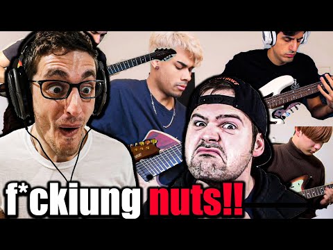 Y'all Weren't Kidding!! | BIGGEST SHRED COLLAB SONG IN THE WORLD III (REACTION!!)