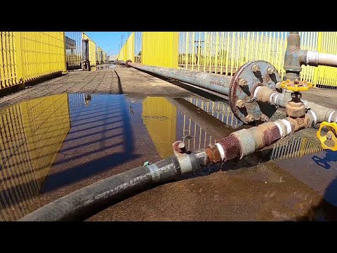 Serviço foi realizado para retirada de barro em canaleta da ETA 2