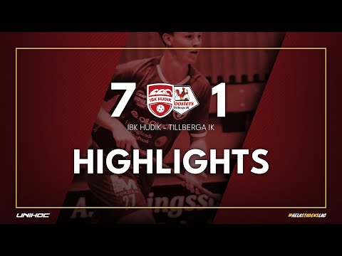Highlights • Division 1 Östra • IBK Hudik - Tillberga IK