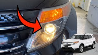 How To Adjust Your Headlight Bulbs On A 2011-2020 Ford Explorer