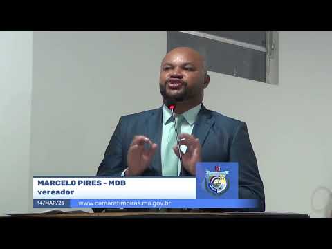  SESSÃO DIA 14/04/2025 – II PRONUNCIAMENTO DO VEREADOR MARCELO PIRES