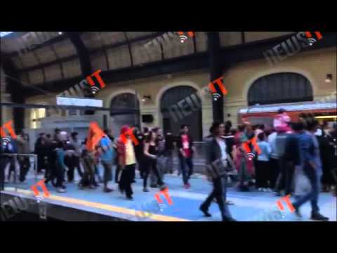 Πρόσφυγες στο τρένο