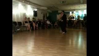 Anna Sol & Aldo Velásquez, tango, Vuelvo al sur - Juan Carlos Caceres, Tangotek Malmö, March 2013
