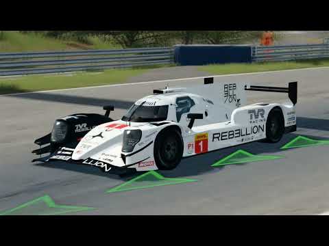 SIAN driving skills around Austria in an LMP1
