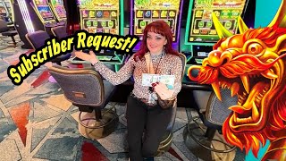 I PLAYED A SUBSCRIBED REQUEST & WON BIG! At Choctaw! Episode #3