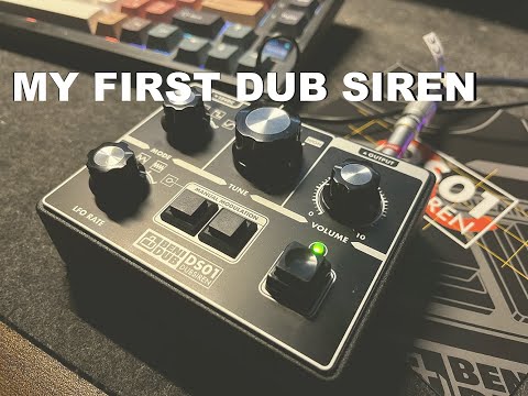 My First Dub Siren Unboxing — Benidub DS01 (Quick ASMR Shuffling & Clicks) | Dub Hiker