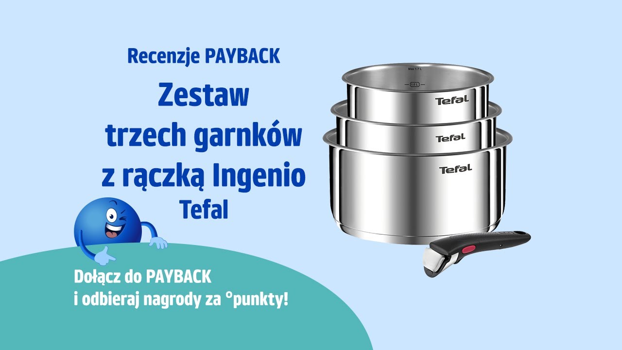 Watch Recenzja Kompletu garnków🍲 marki Tefal Ingenio z odpinaną rączką now Recenzja Kompletu garnków🍲 marki Tefal Ingenio z odpinaną rączką
