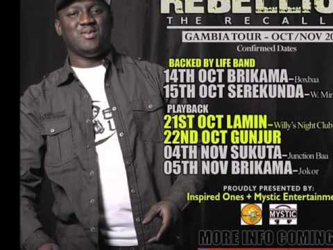 REBELLION THE RECALLER & UCEE - Gambia Tour Promo  - 12016