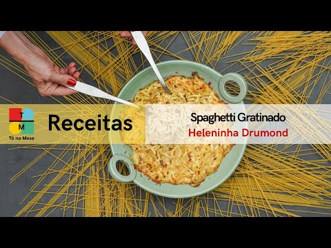 Spaghetti Gratinado - Tá na Mesa