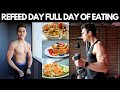 FULL DAY OF EATING AT MAINTENANCE CALORIES REFEED DAY