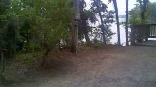preview picture of video 'Prairie Creek Campground (AL) Campsite on the Point (#58)'