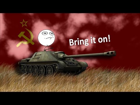 [WOT Blitz] SU-122-44 - Nobing and getting spared by a BL10 troll 4000+ DMG with Mastery and Top gun