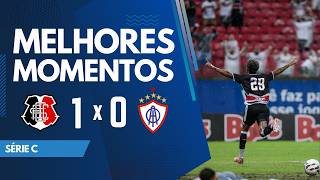 Santa Cruz 1 x 0 Itabaiana - Melhores Momentos - Série C - 06.04.2026