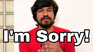 I’m Sorry | Tamil | Madan Gowri | MG
