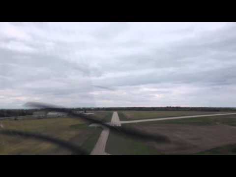 TBM850 short field landing at Goderich