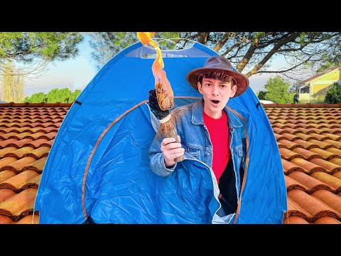 L'ultimo che scende dal TETTO vince 1.000€!