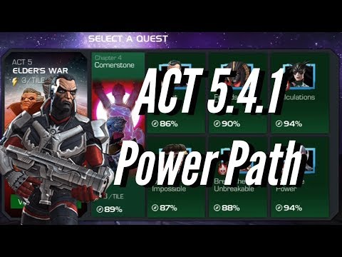 Act 5.4.1 Gameplay | Power Lane | Marvel Contest of Champions