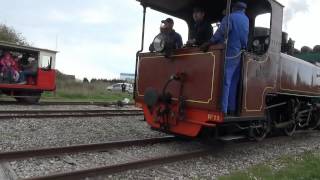 preview picture of video 'Train : Baie de Somme, fête de la vapeur 2013 - partie 2/8'