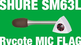 Video thumbnail for 【SHURE SM63L】CP+の取材用に新たにマイク導入【Rycote マイクフラッグ】 by エマークスタジオ