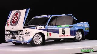 Kyosho Fiat 131 Abarth Works Olio #5 Winner Rally Portugal