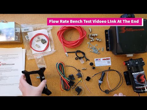 Snow Performance stage 1 water methanol kit unboxing and install video - Turbo Holden V8