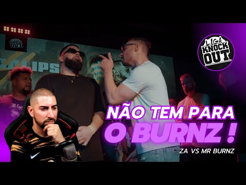 Possessivo reage a ZA VS MR BURNZ | LIGA KNOCK OUT | APOCALIPSE 4