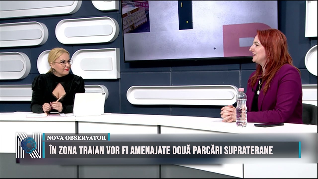 În zona Traian vor fi amenajate două parcări supraterane
